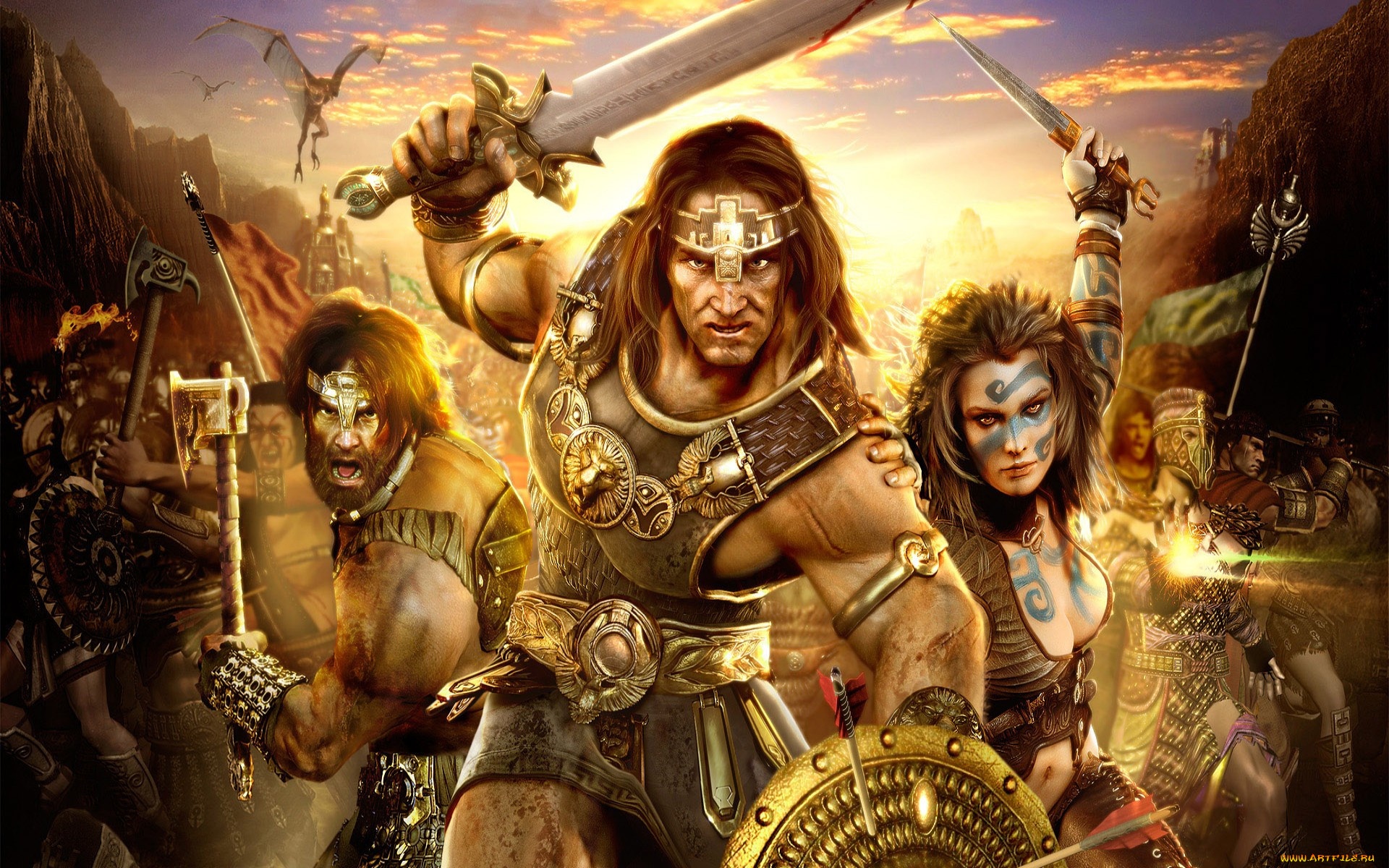 age, of, conan, hyborian, adventures, , 